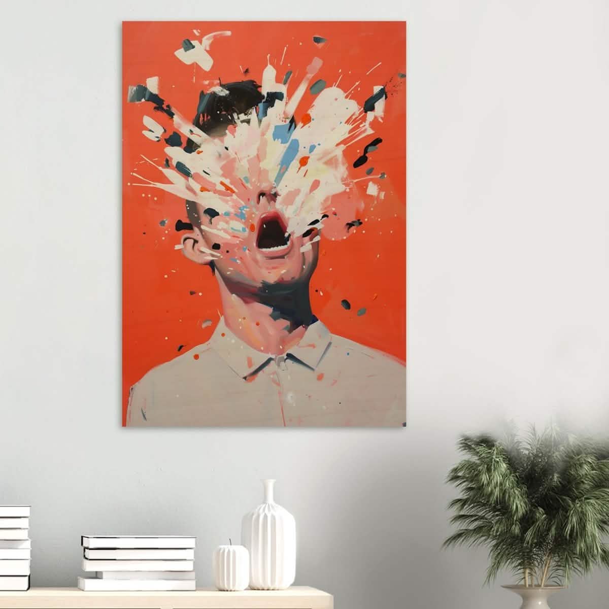 Da Vinci Modern Pop art Wall Art - Wood Prints - 70x100 cm / 28x40″ - 10 mm