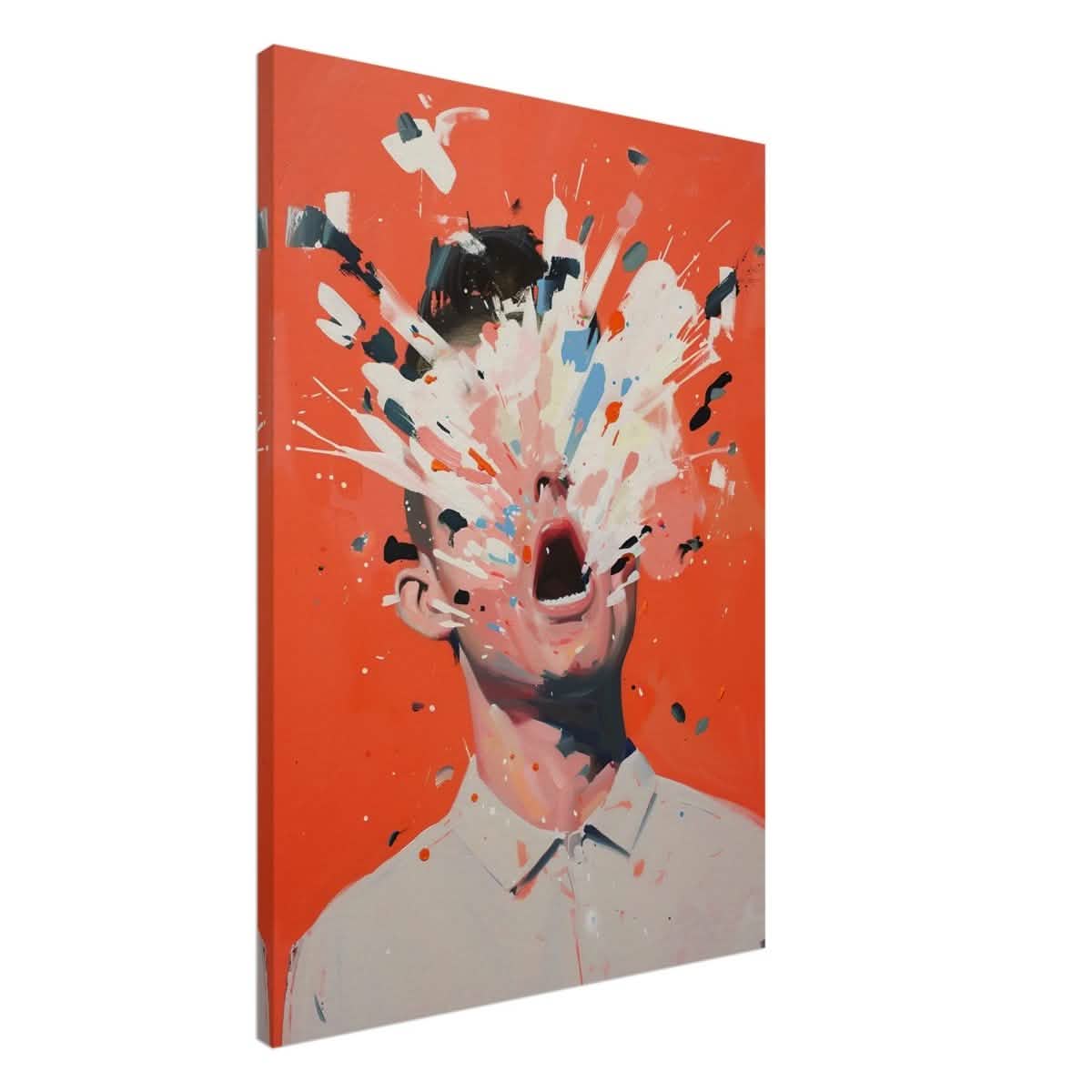 Da Vinci Modern Pop art Wall Art - Canvas - 70x100 cm / 28x40″ - Thick