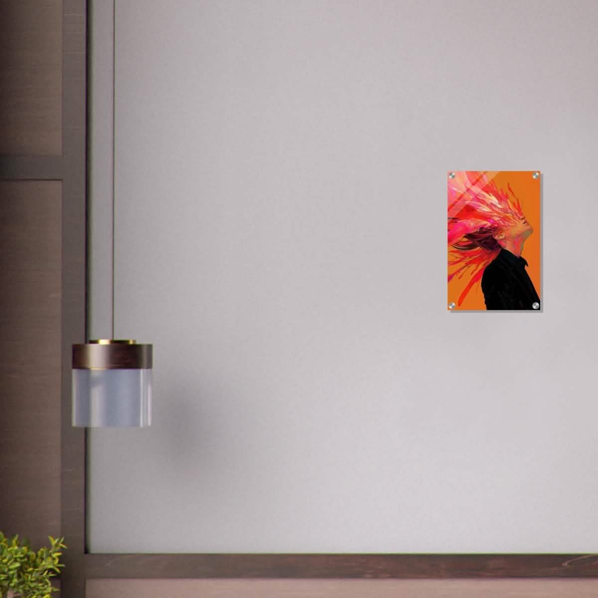 Da Vinci Modern Pop art Wall Art - Acrylic Print - 30x45 cm / 12x18″ -