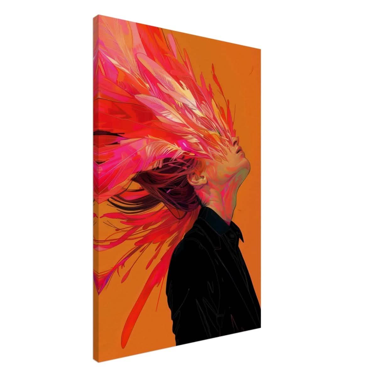 Da Vinci Modern Pop art Wall Art - Canvas - 60x90 cm / 24x36″ - Slim