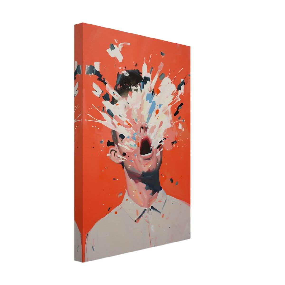 Da Vinci Modern Pop art Wall Art - Canvas - 30x45 cm / 12x18″ - Thick