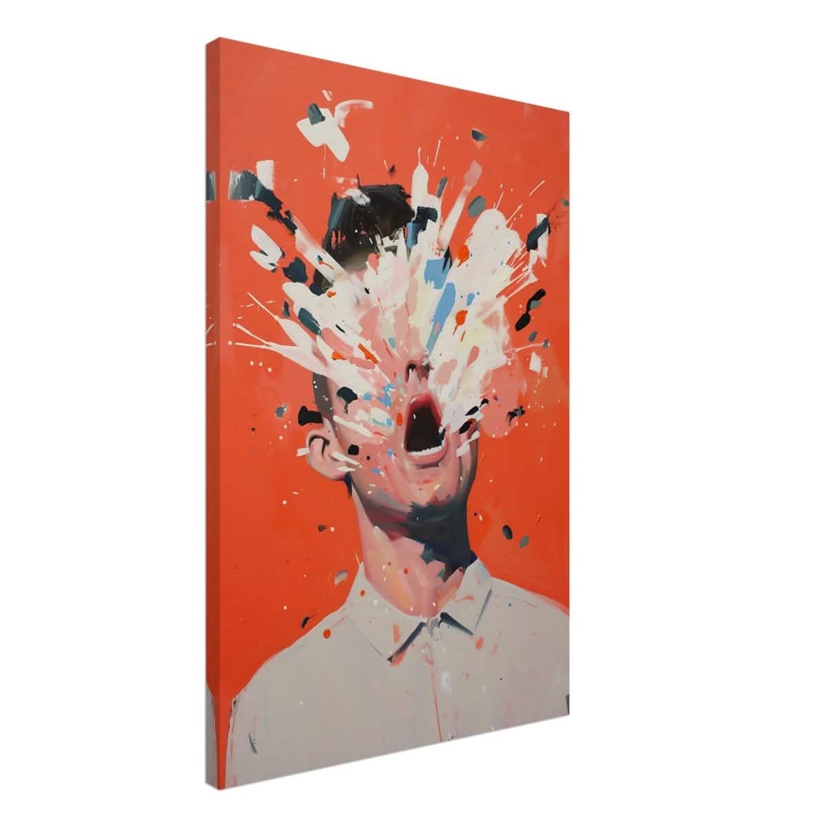 Da Vinci Modern Pop art Wall Art - Canvas - 50x75 cm / 20x30″ - Slim