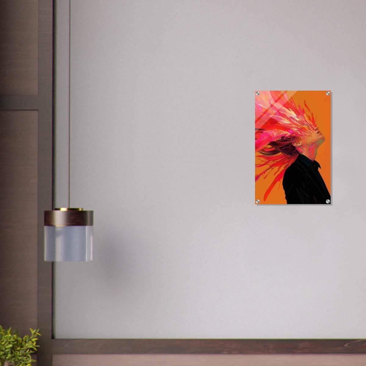 Da Vinci Modern Pop art Wall Art - Acrylic Print - 40x60 cm / 16x24″ -