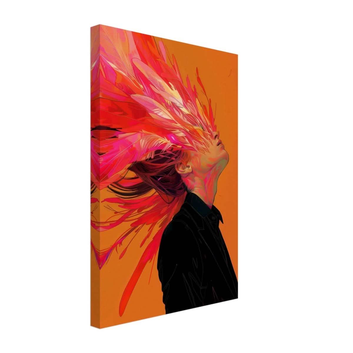 Da Vinci Modern Pop art Wall Art - Canvas - 30x45 cm / 12x18″ - Slim