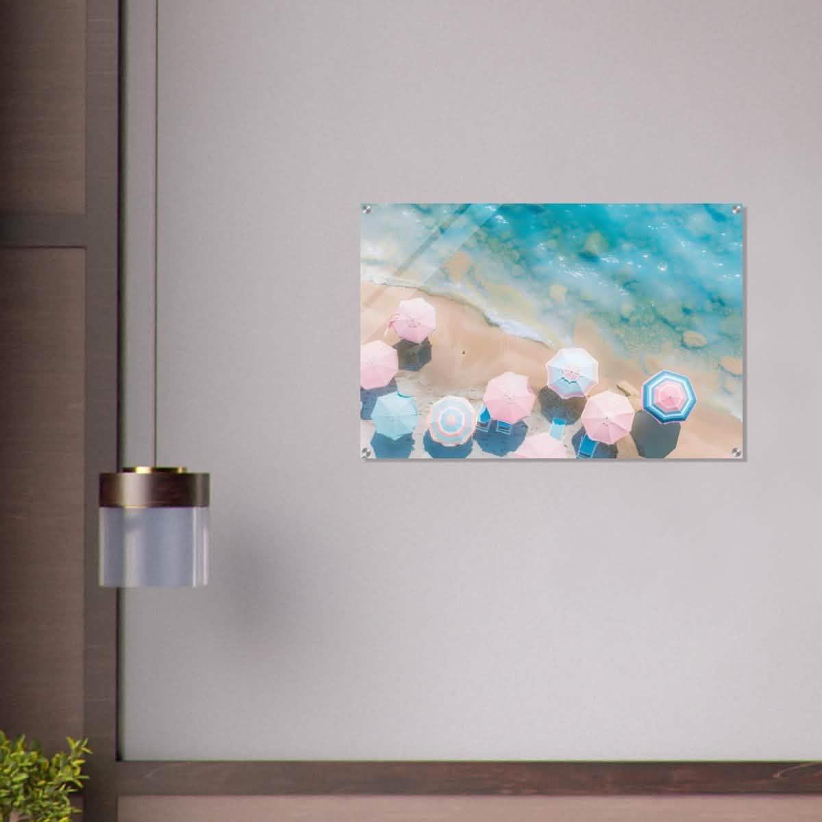 Da Vinci Modern Wall art | Beach - Acrylic Print - 60x90 cm / 24x36″ -