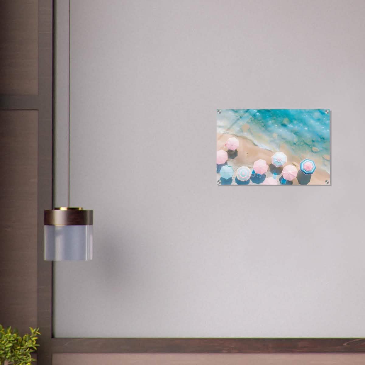 Da Vinci Modern Wall art | Beach - Acrylic Print - 40x60 cm / 16x24″ -