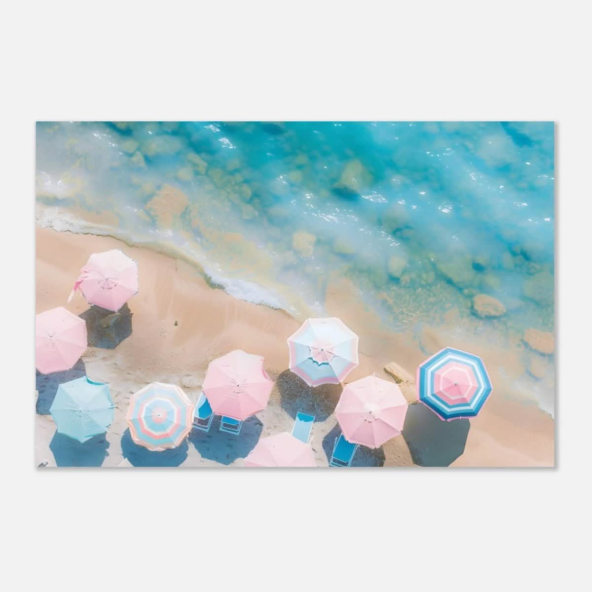 Da Vinci Modern Wall art | Beach - Aluminum Print - 40x60 cm / 16x24″ -