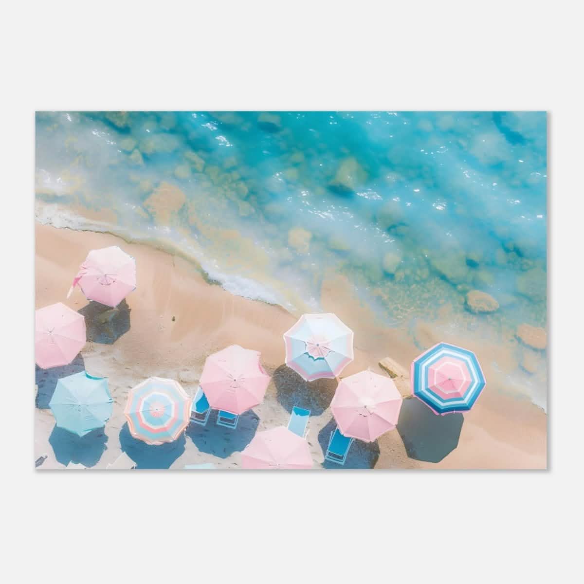 Da Vinci Modern Wall art | Beach - Aluminum Print - 70x100 cm / 28x40″ -