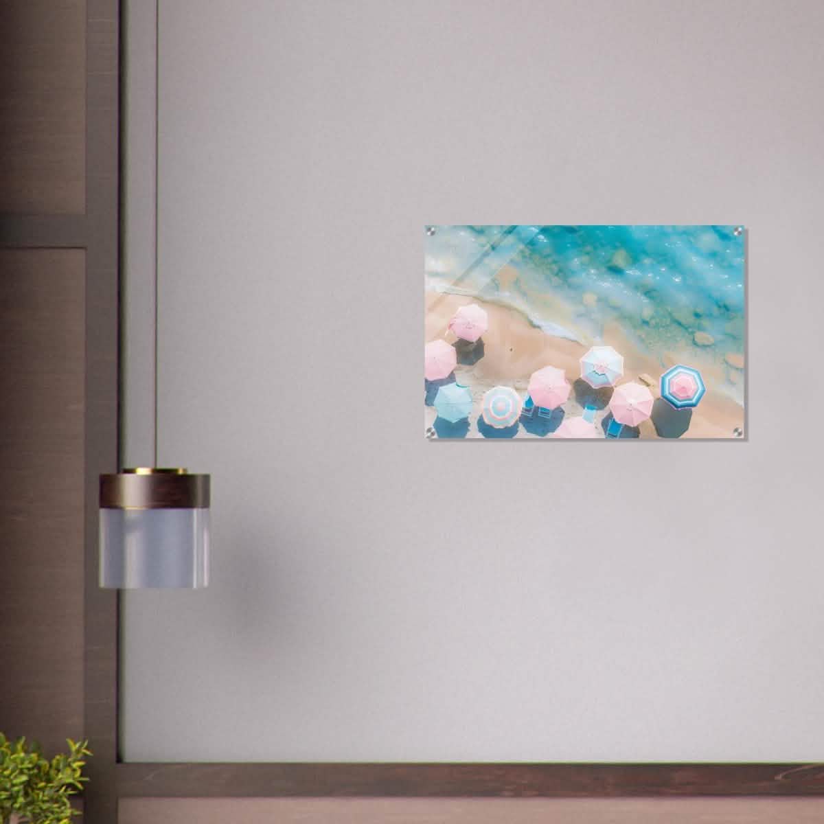 Da Vinci Modern Wall art | Beach - Acrylic Print - 50x75 cm / 20x30″ -