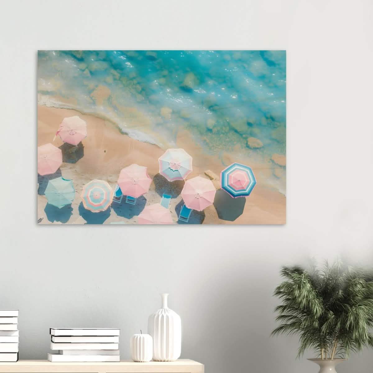 Da Vinci Modern Wall art | Beach - Wood Prints - 70x100 cm / 28x40″ - 10 mm