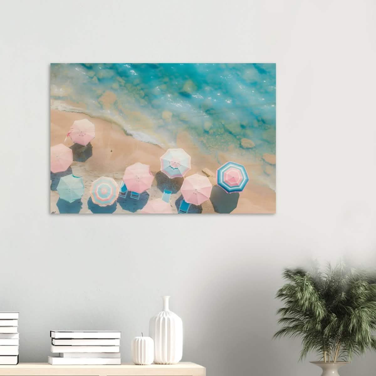 Da Vinci Modern Wall art | Beach - Wood Prints - 60x90 cm / 24x36″ - 10 mm