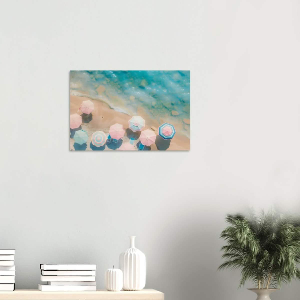 Da Vinci Modern Wall art | Beach - Wood Prints - 40x60 cm / 16x24″ - 20 mm