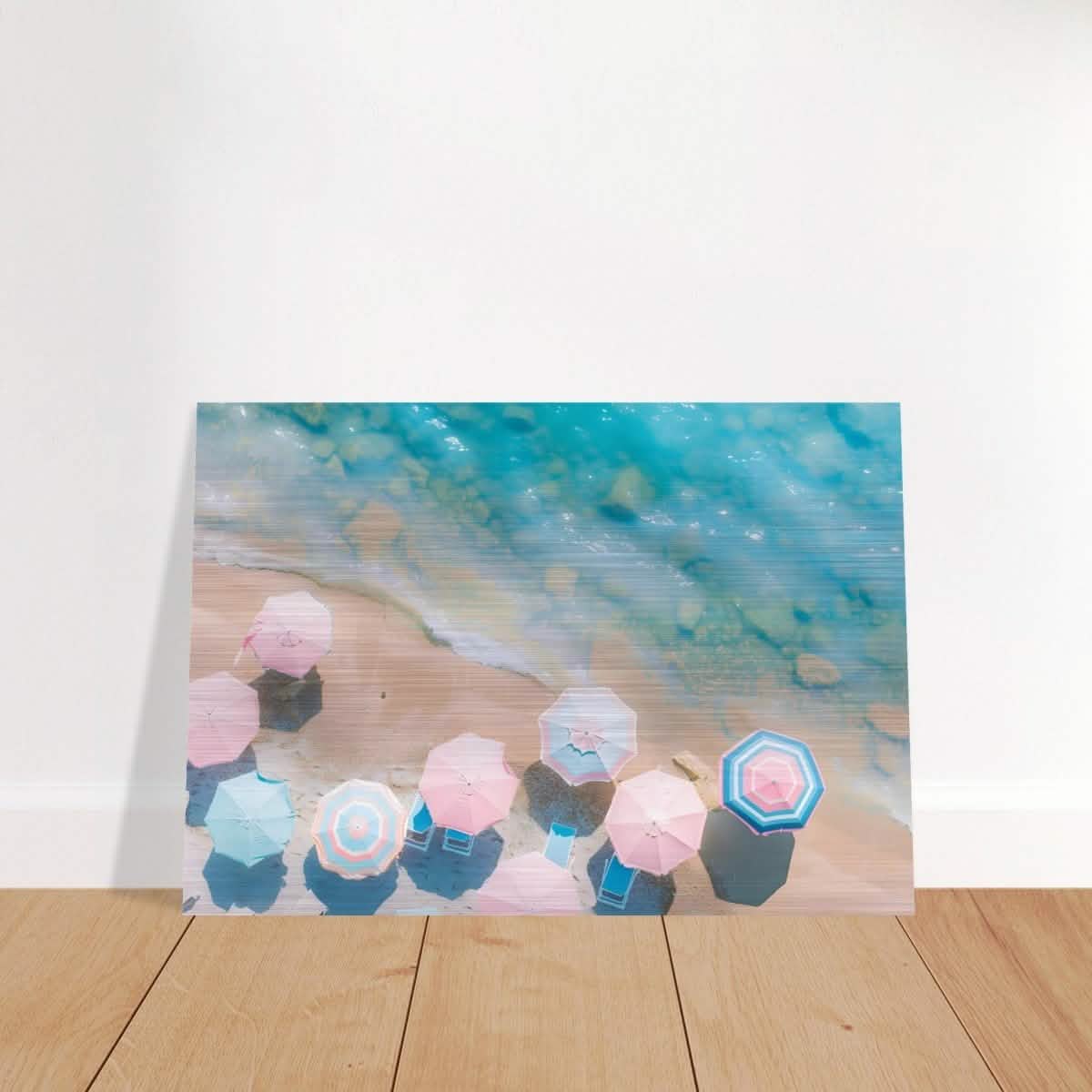 Da Vinci Modern Wall art | Beach - Brushed Aluminum Print - 70x100 cm / 28x40″ -