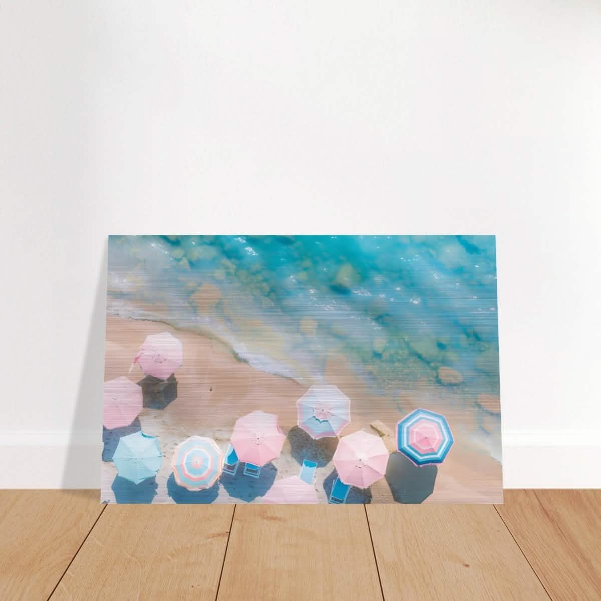 Da Vinci Modern Wall art | Beach - Brushed Aluminum Print - 50x75 cm / 20x30″ -