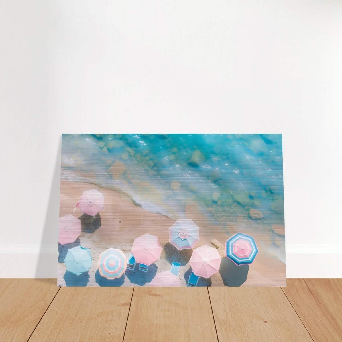 Da Vinci Modern Wall art | Beach - Brushed Aluminum Print - 40x60 cm / 16x24″ -