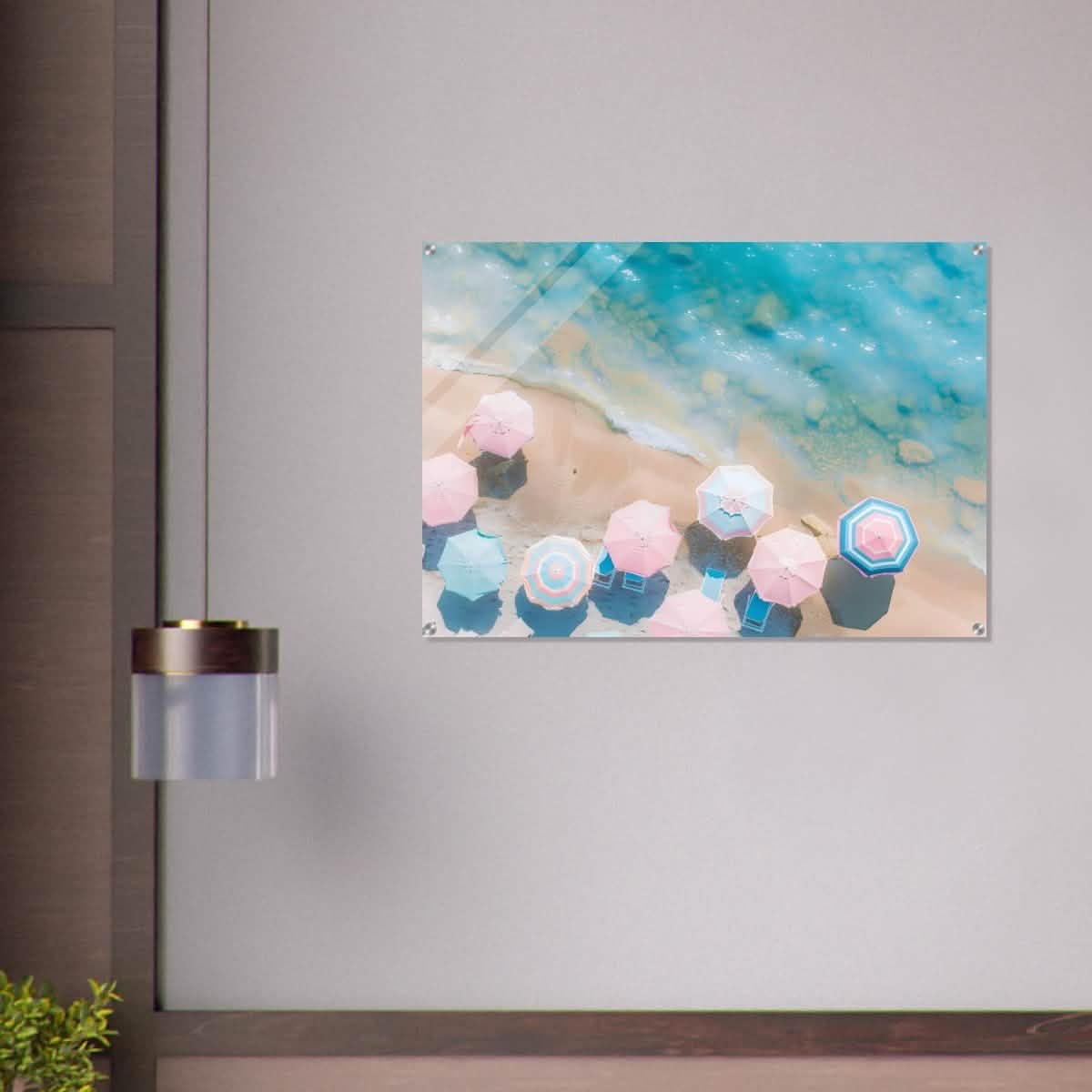 Da Vinci Modern Wall art | Beach - Acrylic Print - 70x100 cm / 28x40″ -