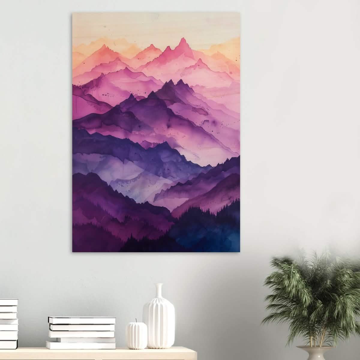 Da Vinci Modern Wall Art | Nature - Wood Prints - 70x100 cm / 28x40″ - 20 mm