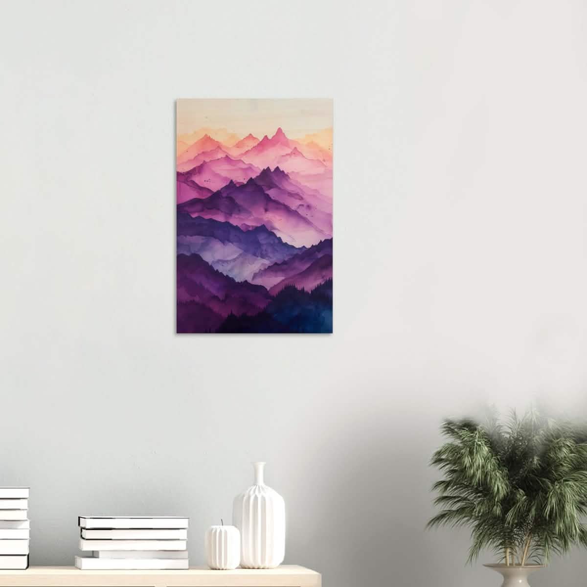 Da Vinci Modern Wall Art | Nature - Wood Prints - 40x60 cm / 16x24″ - 10 mm