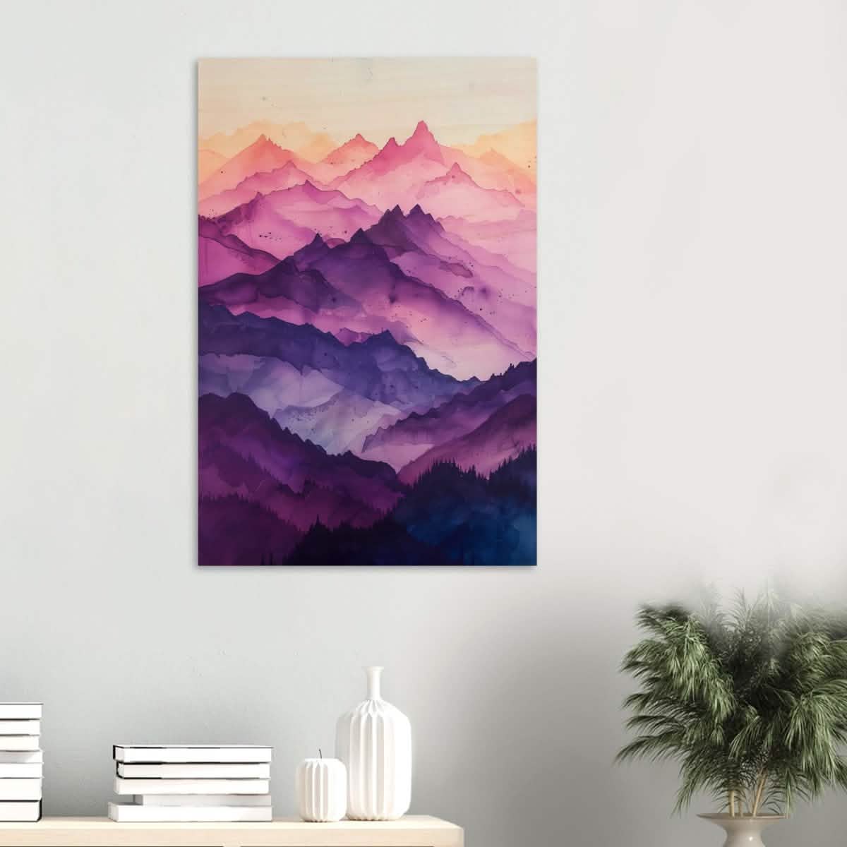 Da Vinci Modern Wall Art | Nature - Wood Prints - 60x90 cm / 24x36″ - 10 mm