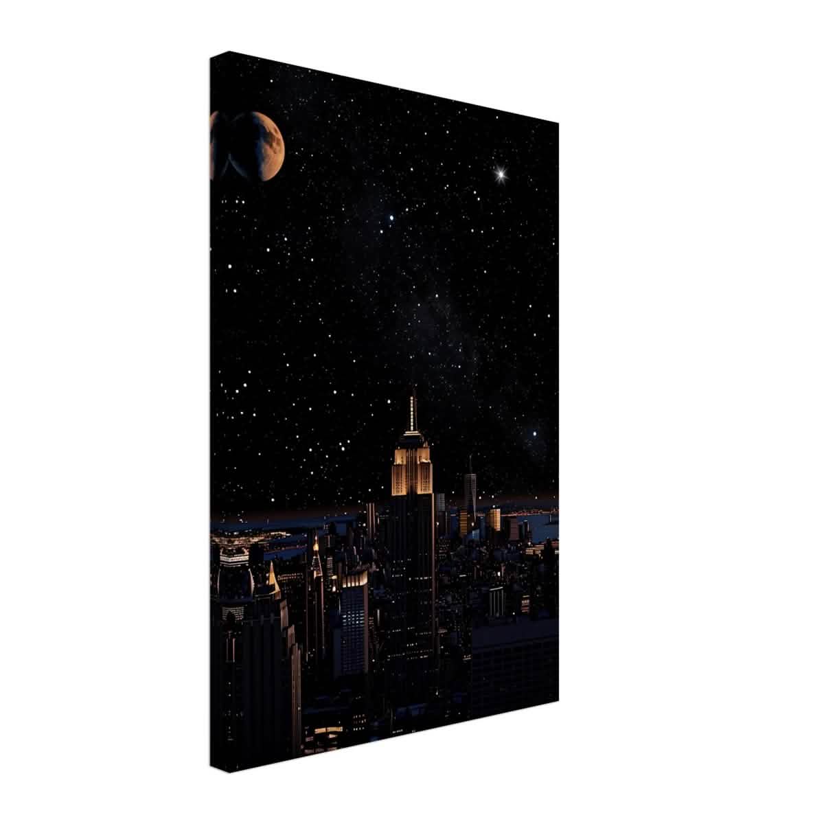 Da Vinci Modern Wall Art | Night - Canvas - 40x60 cm / 16x24″ - Thick