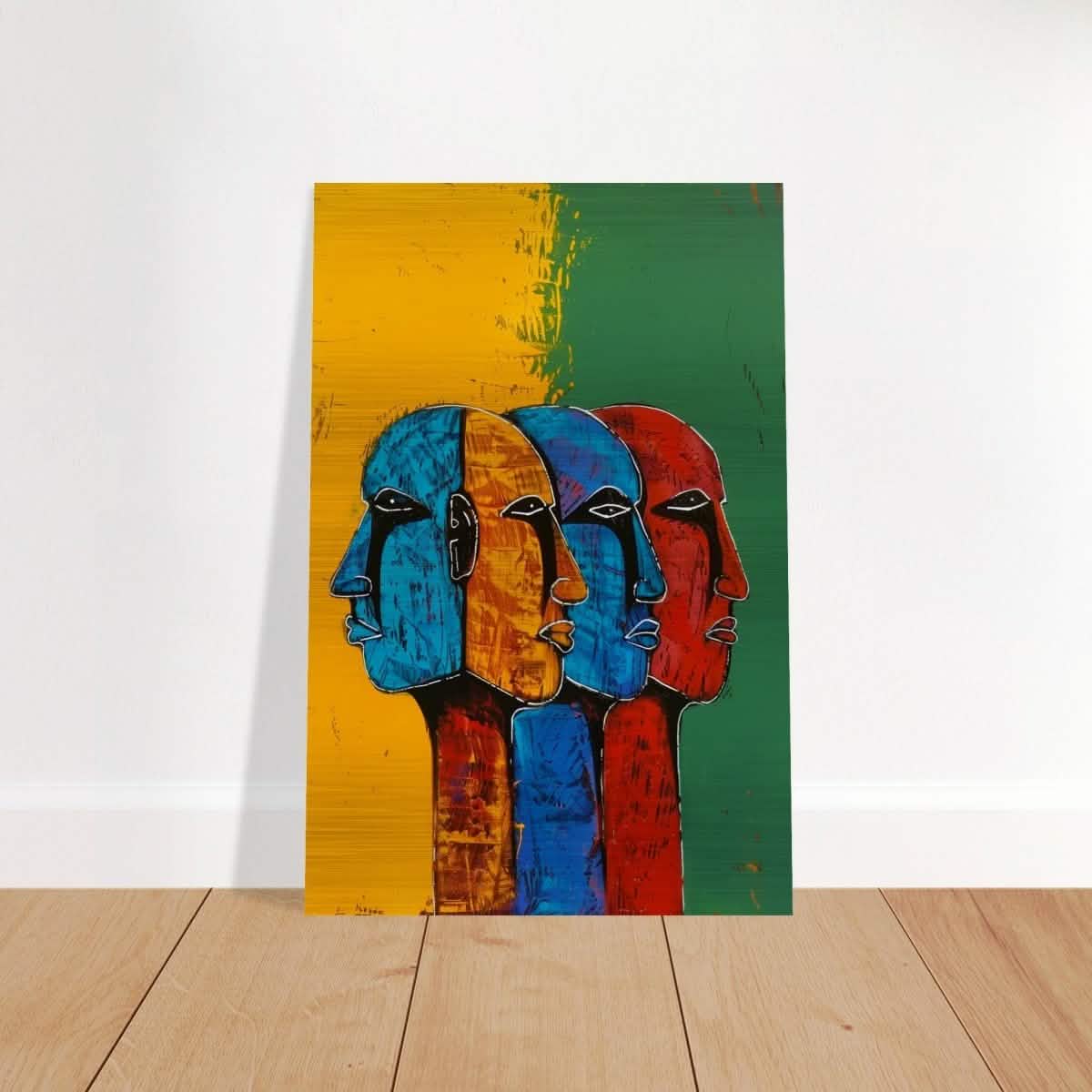 Da Vinci Modern Wall art Print | Eclectic Expressions - Brushed Aluminum Print - 60x90 cm / 24x36″ -