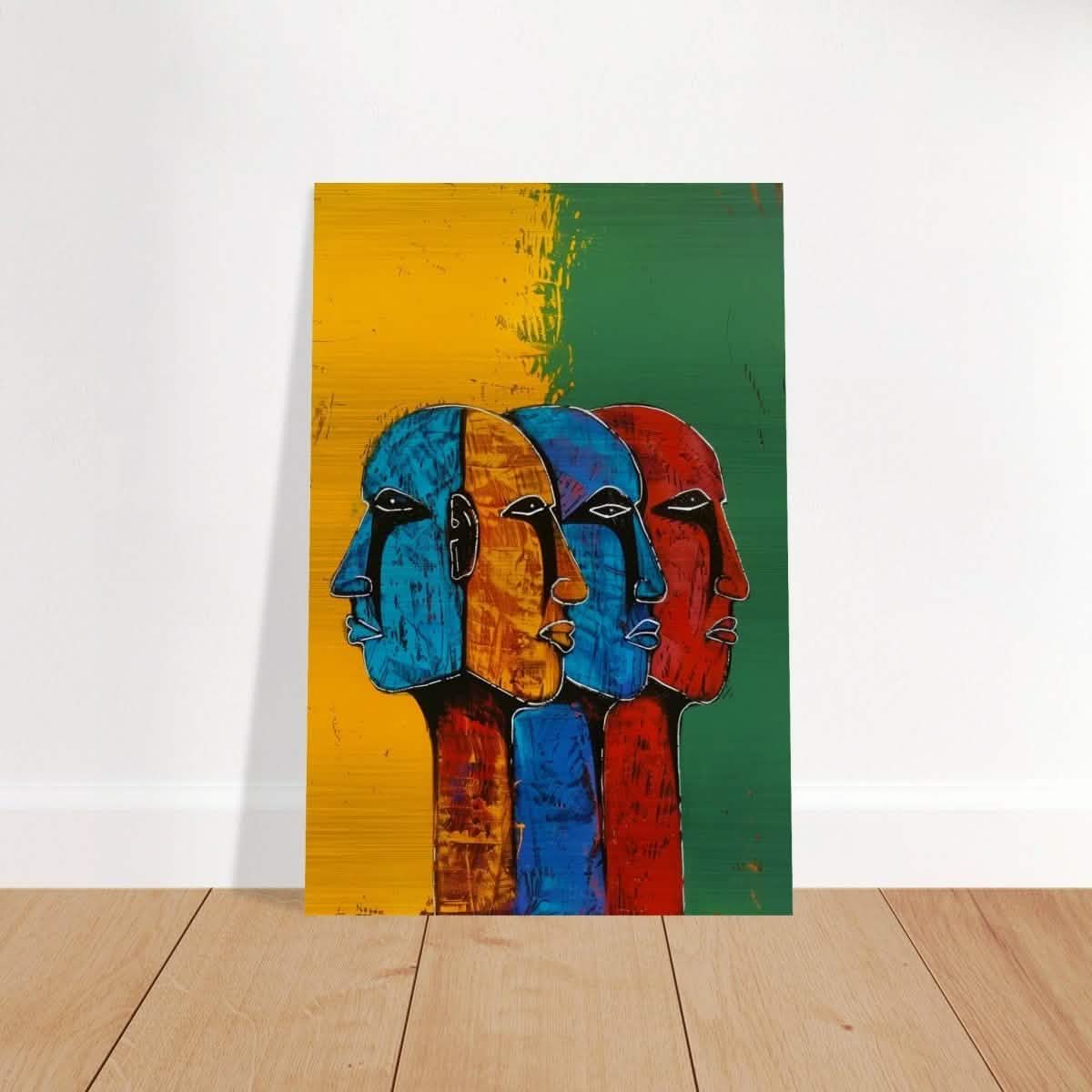 Da Vinci Modern Wall art Print | Eclectic Expressions - Brushed Aluminum Print - 40x60 cm / 16x24″ -