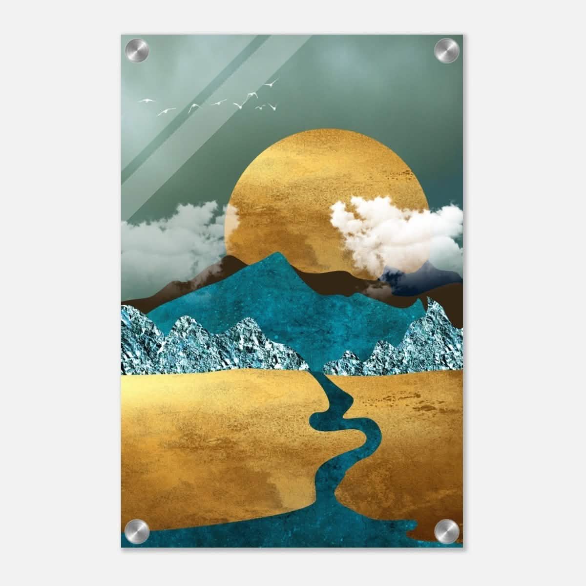 Da Vinci Modern Wall art Print | Modern Wall art Print - Acrylic Print - 30x45 cm / 12x18″ -