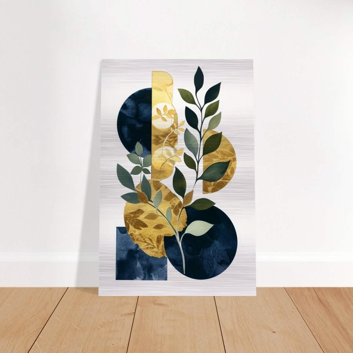 Da Vinci Modern Wall art Print | Modern wall art print - Brushed Aluminum Print - 30x45 cm / 12x18″ -