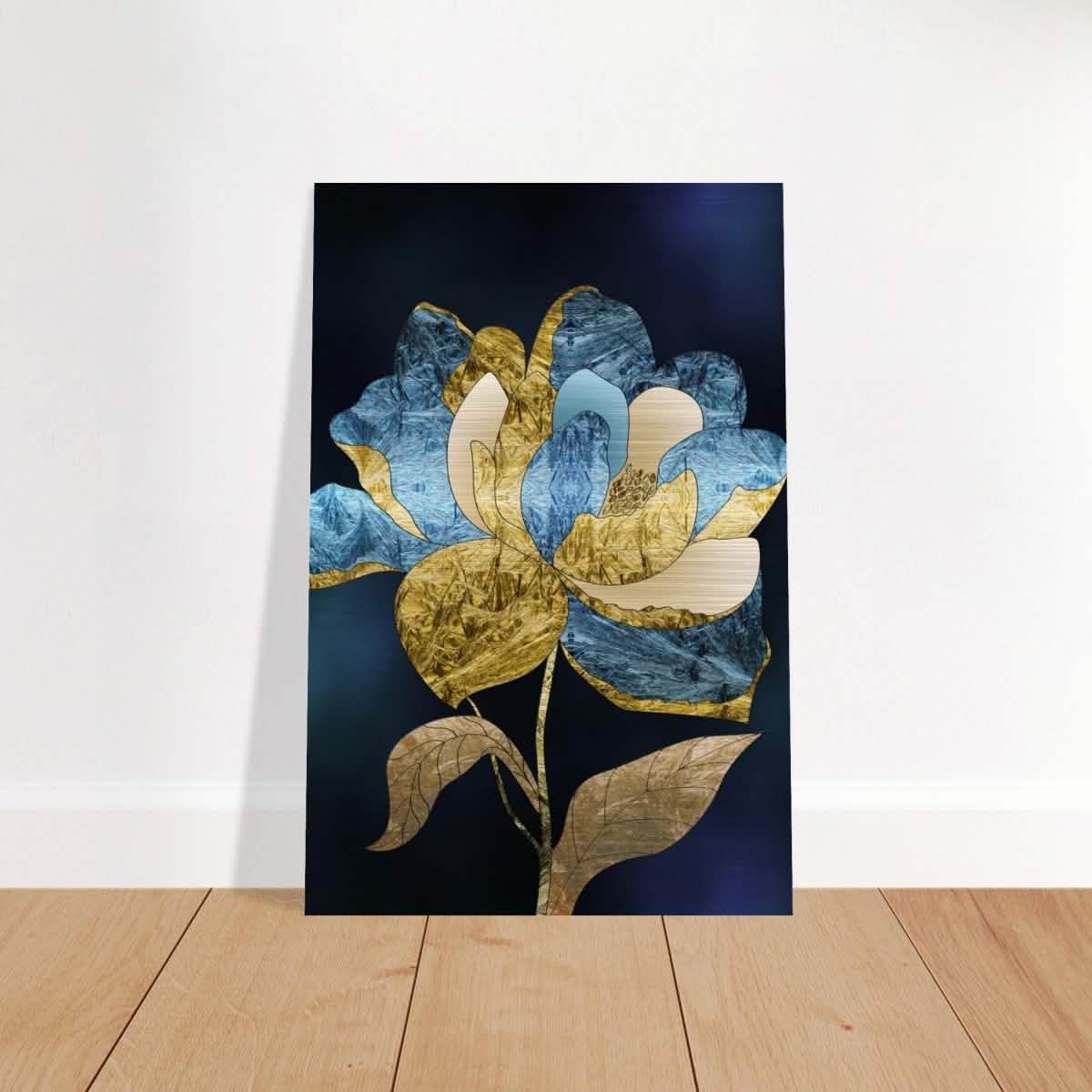 Da Vinci Modern Wall art Print | Modern Wall art Print - Brushed Aluminum Print - 30x45 cm / 12x18″ -