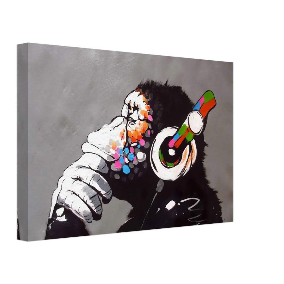Da Vinci Modern Wall Art | Street Art - Canvas - 30x45 cm / 12x18″ - Thick