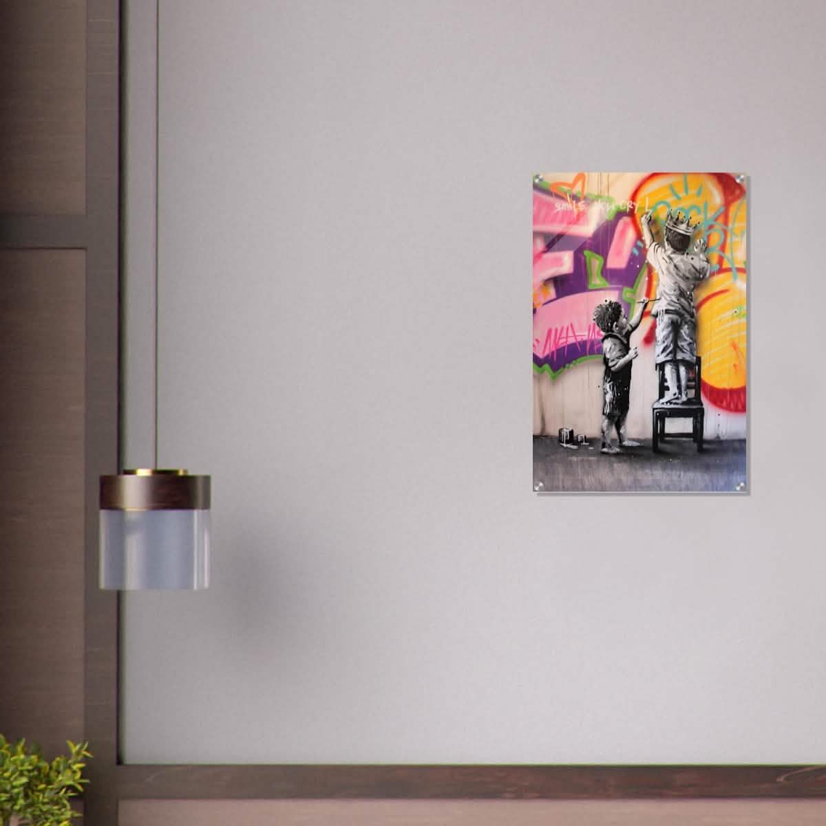 Da Vinci Modern Wall Art | Street Art - Acrylic Print - 50x75 cm / 20x30″ -