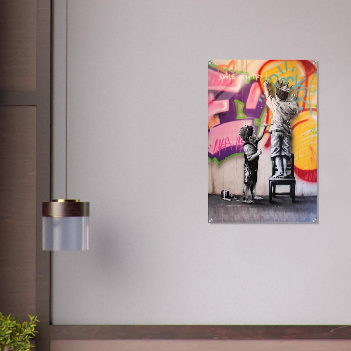 Da Vinci Modern Wall Art | Street Art - Acrylic Print - 60x90 cm / 24x36″ -