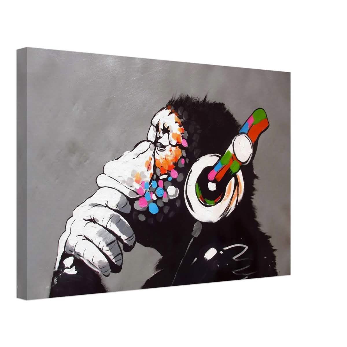 Da Vinci Modern Wall Art | Street Art - Canvas - 40x60 cm / 16x24″ - Thick