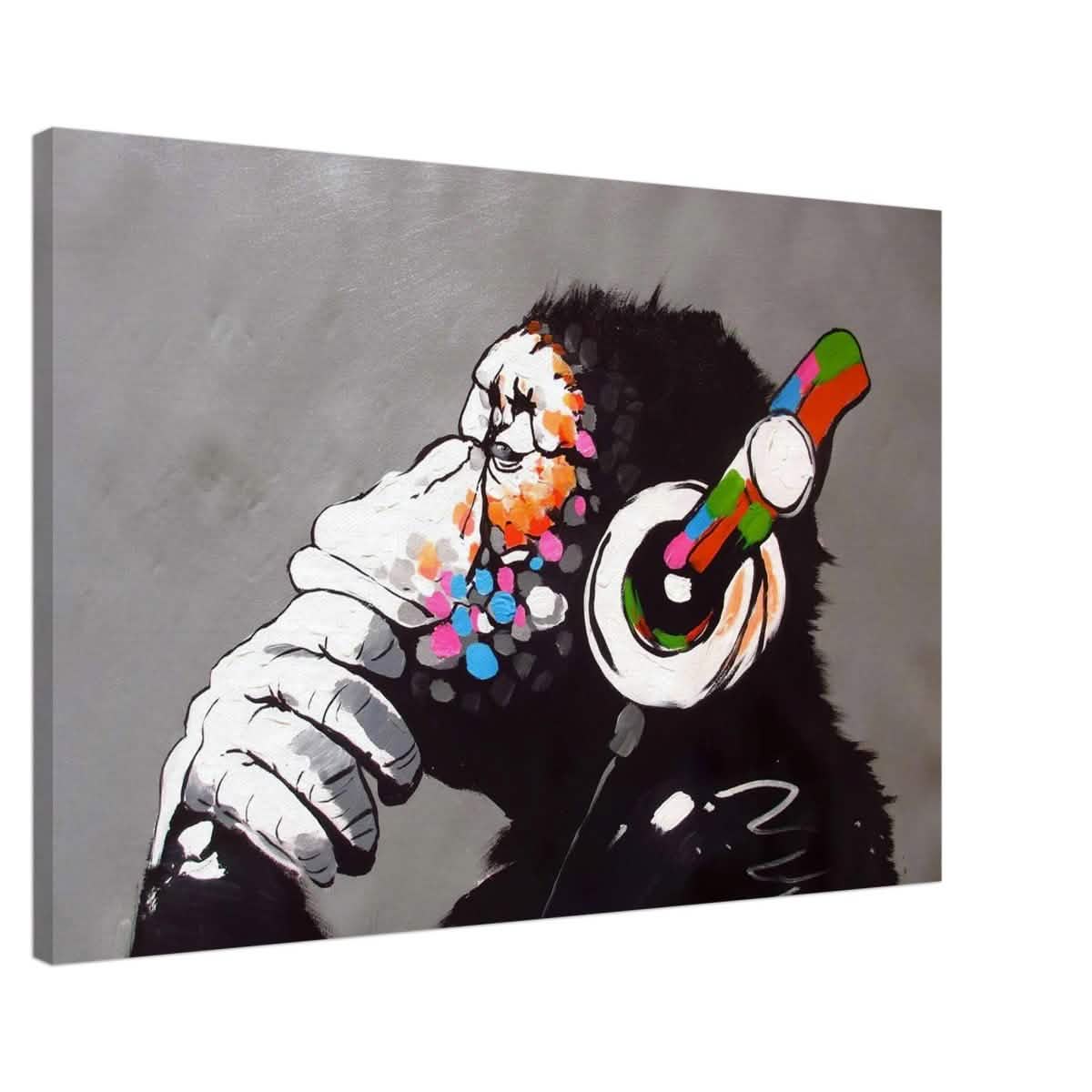 Da Vinci Modern Wall Art | Street Art - Canvas - 60x90 cm / 24x36″ - Slim