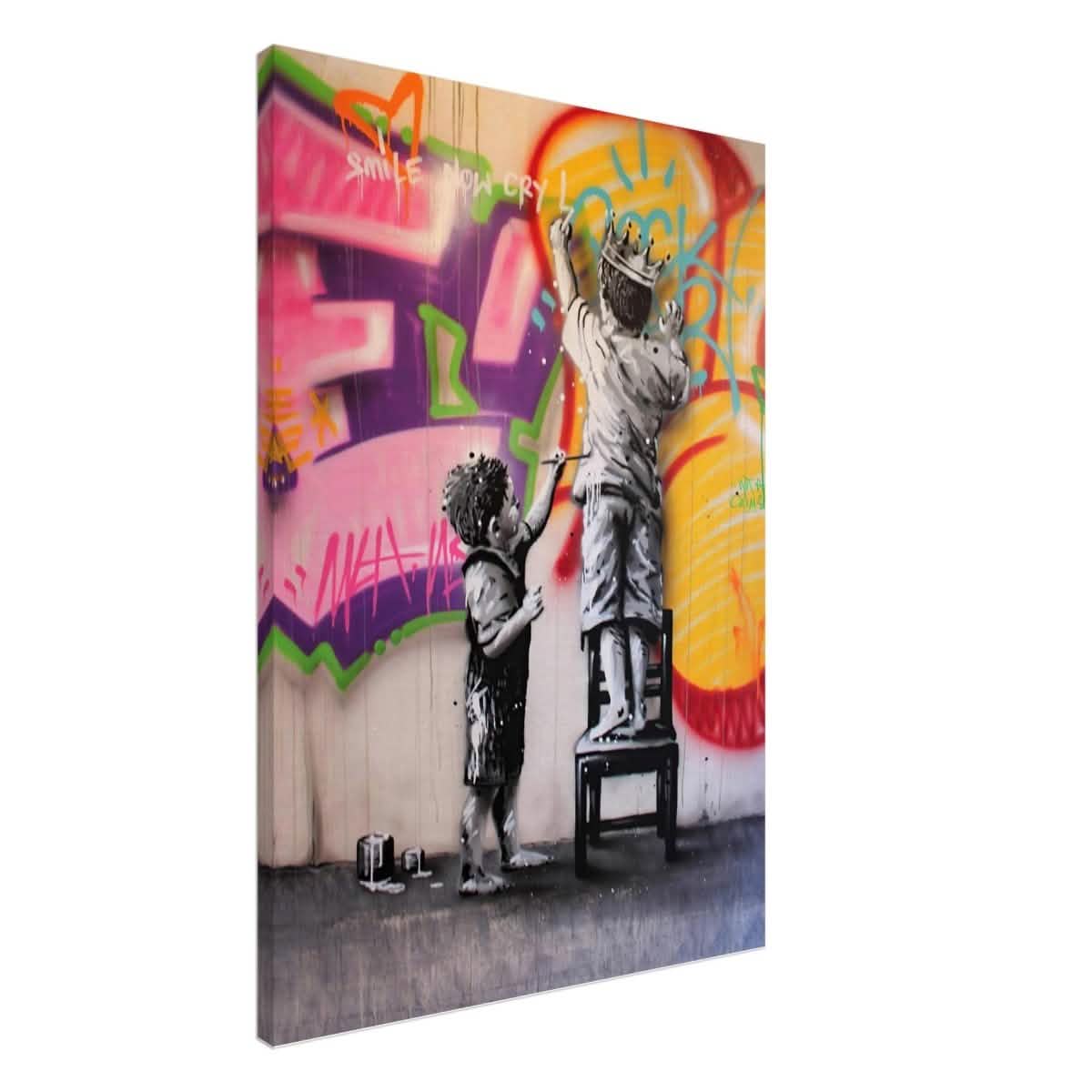 Da Vinci Modern Wall Art | Street Art - Canvas - 70x100 cm / 28x40″ - Thick
