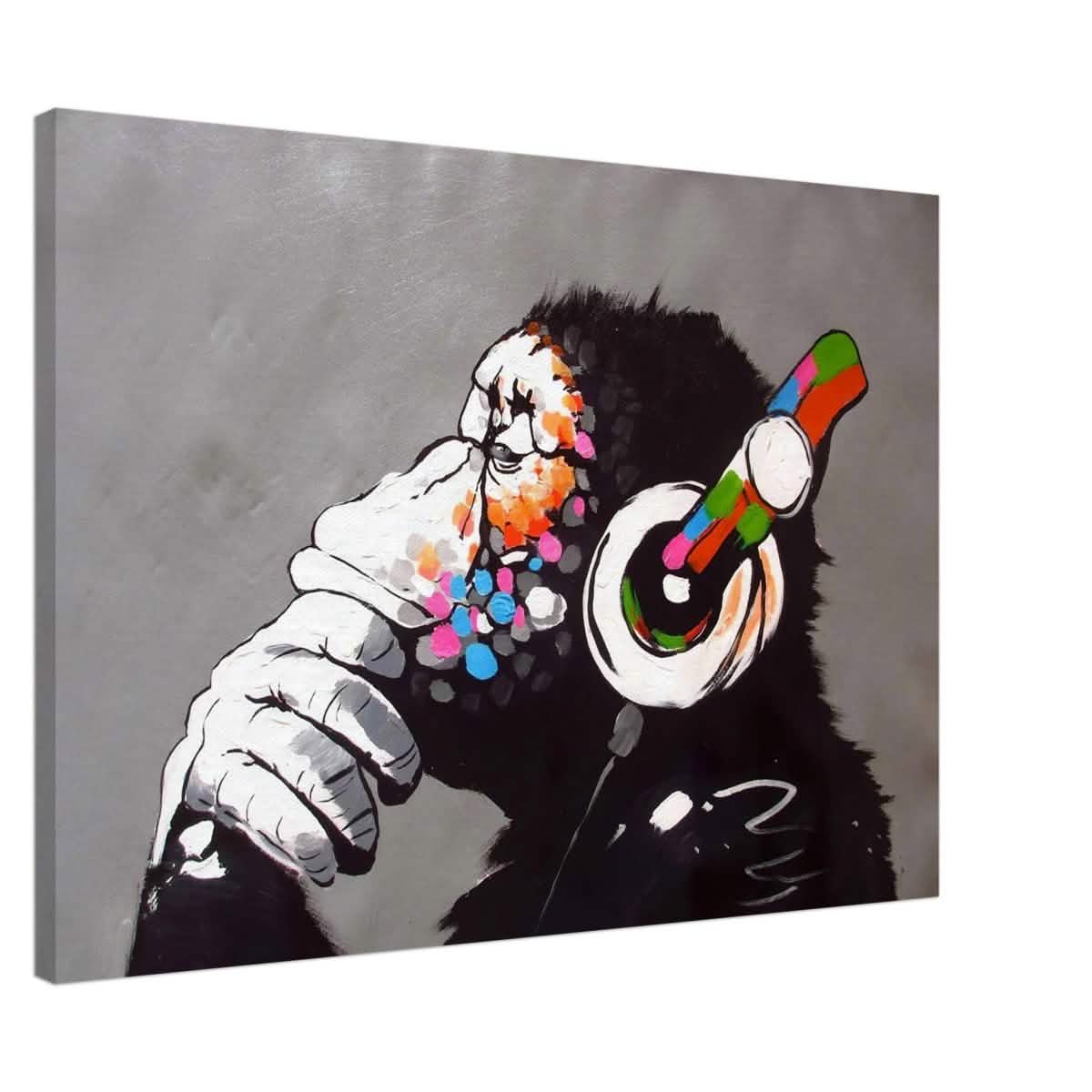 Da Vinci Modern Wall Art | Street Art - Canvas - 70x100 cm / 28x40″ - Thick