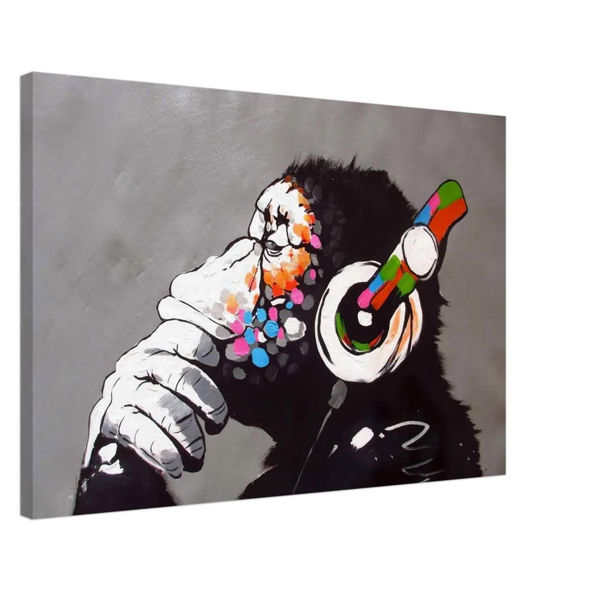 Da Vinci Modern Wall Art | Street Art - Canvas - 60x90 cm / 24x36″ - Thick