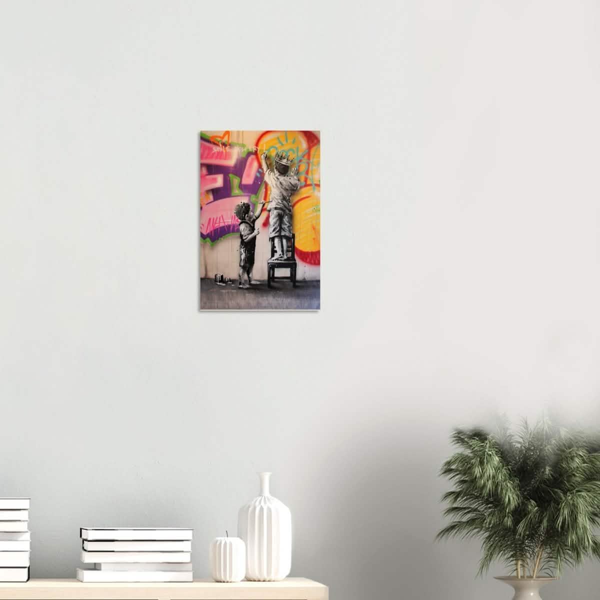 Da Vinci Modern Wall Art | Street Art - Wood Prints - 30x45 cm / 12x18″ - 20 mm