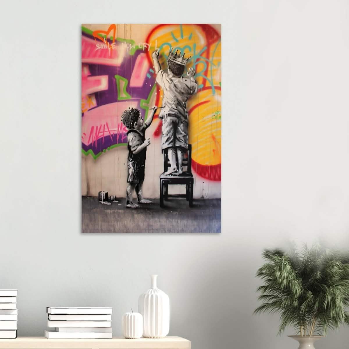 Da Vinci Modern Wall Art | Street Art - Wood Prints - 60x90 cm / 24x36″ - 10 mm