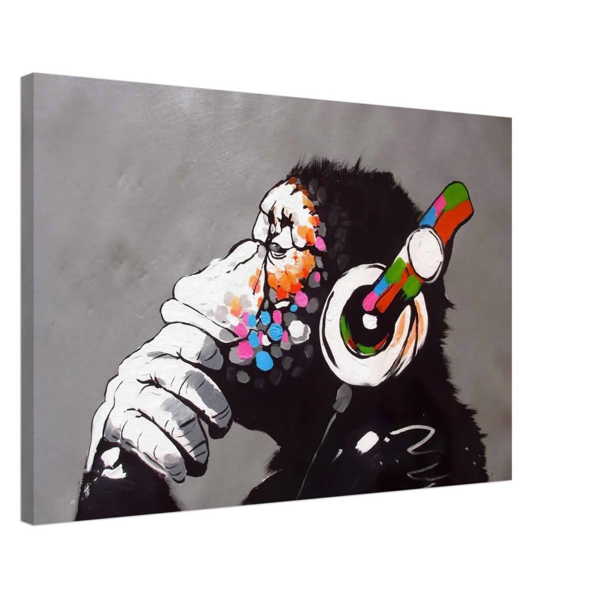Da Vinci Modern Wall Art | Street Art - Canvas - 50x75 cm / 20x30″ - Slim