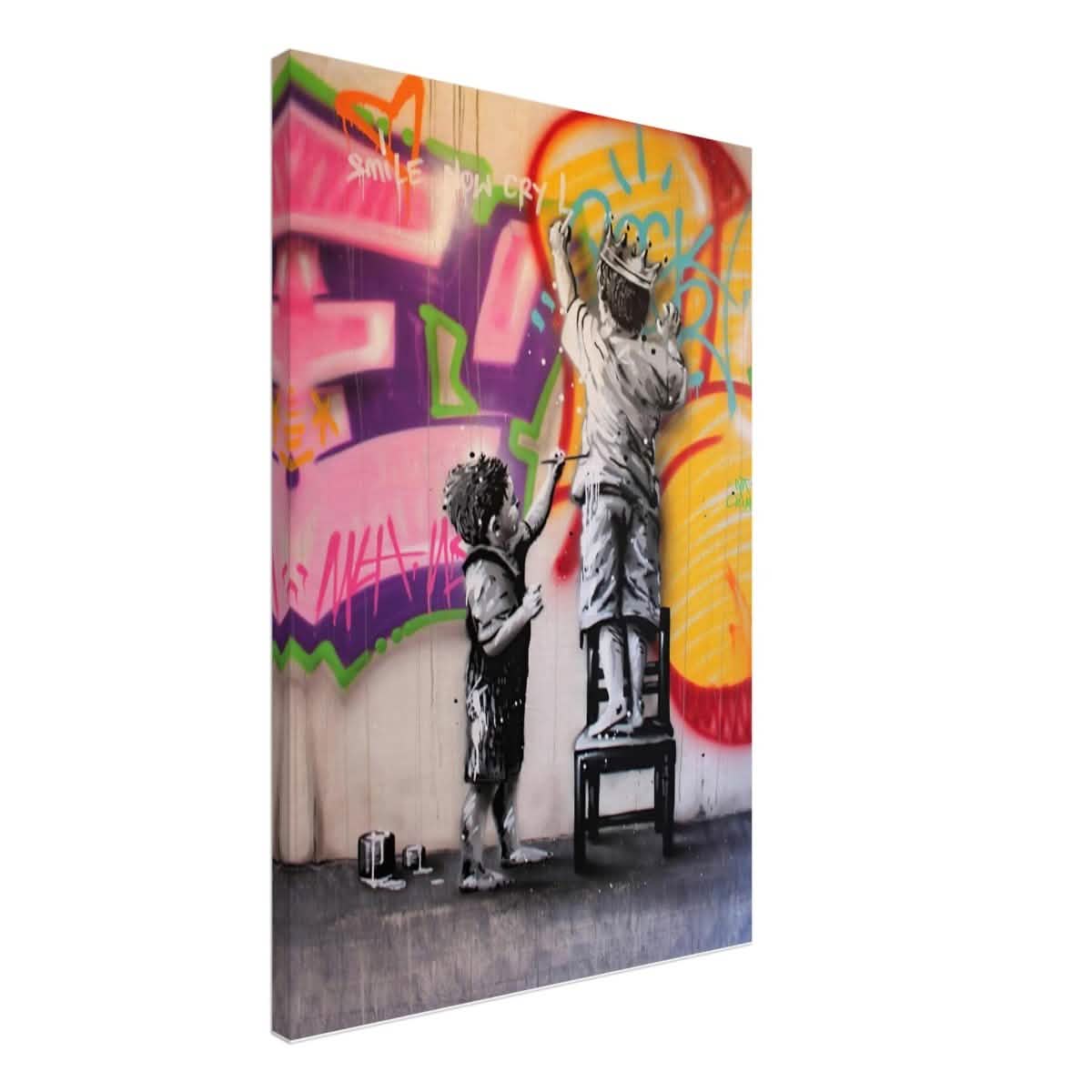 Da Vinci Modern Wall Art | Street Art - Canvas - 50x75 cm / 20x30″ - Slim