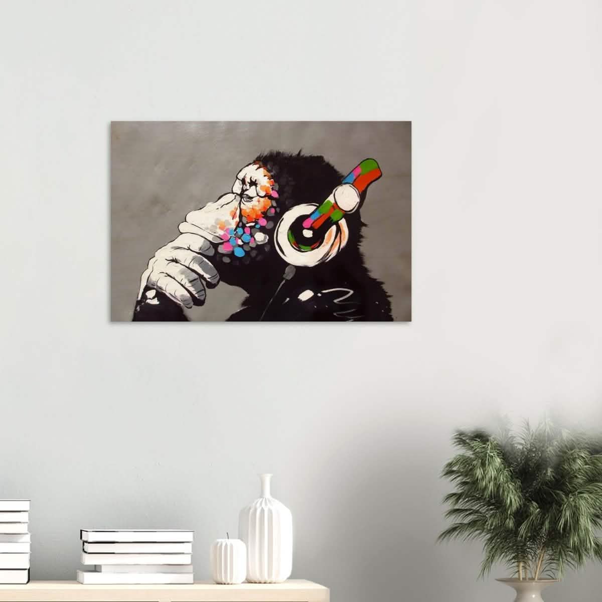 Da Vinci Modern Wall Art | Street Art - Wood Prints - 50x75 cm / 20x30″ - 20 mm