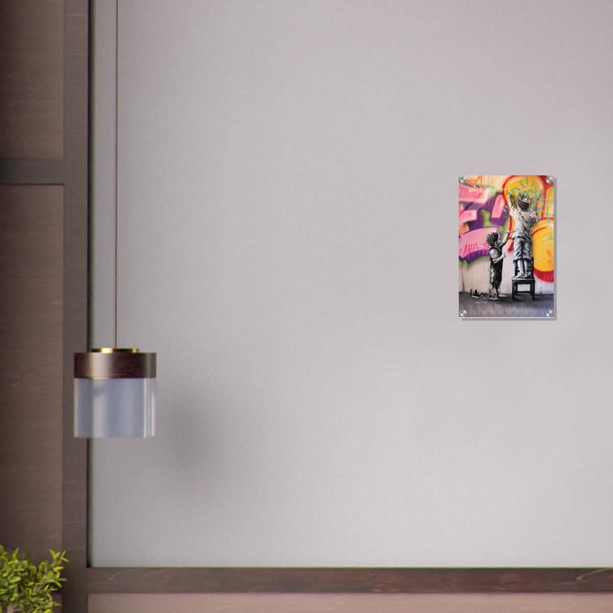 Da Vinci Modern Wall Art | Street Art - Acrylic Print - 30x45 cm / 12x18″ -