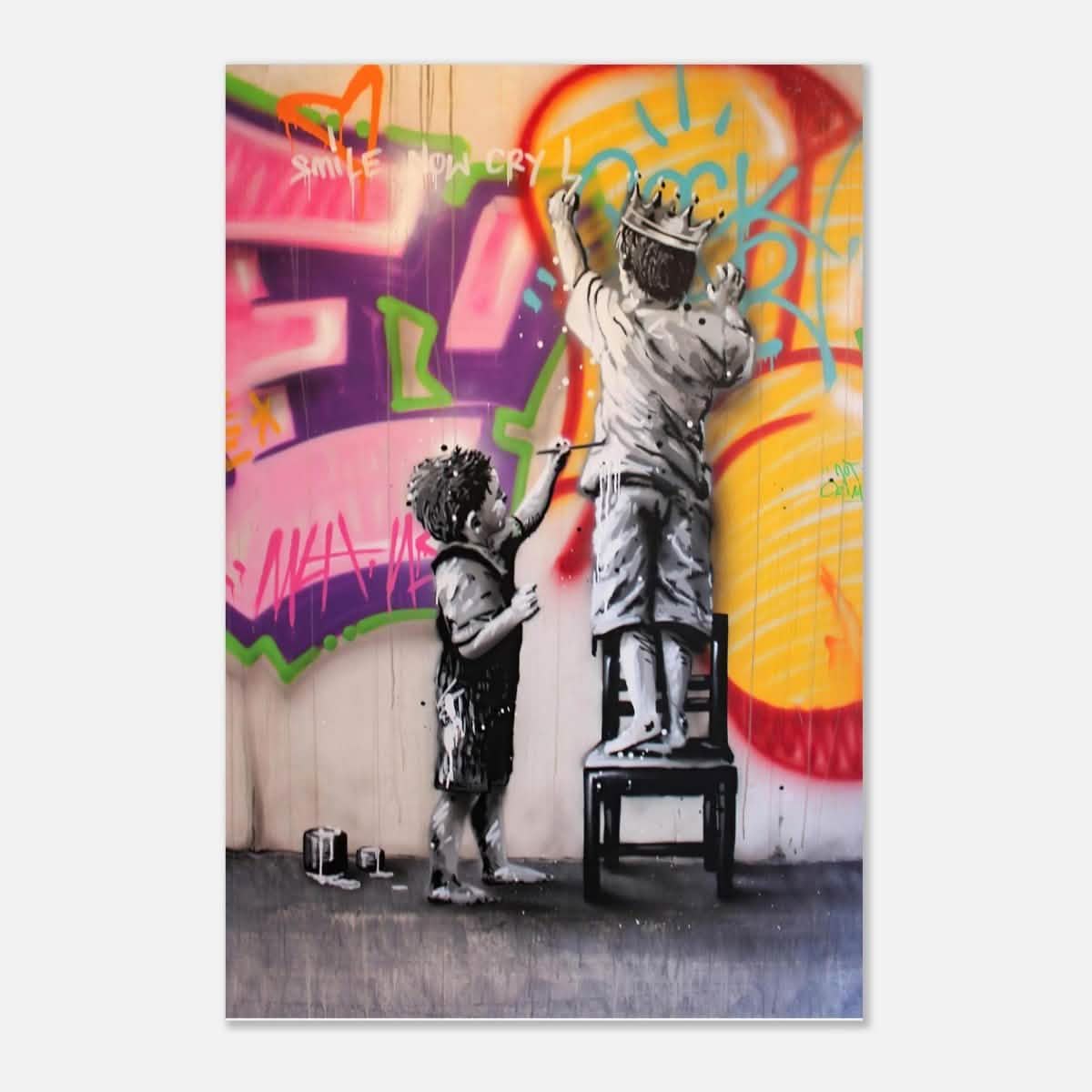 Da Vinci Modern Wall Art | Street Art - Aluminum Print - 50x75 cm / 20x30″ -