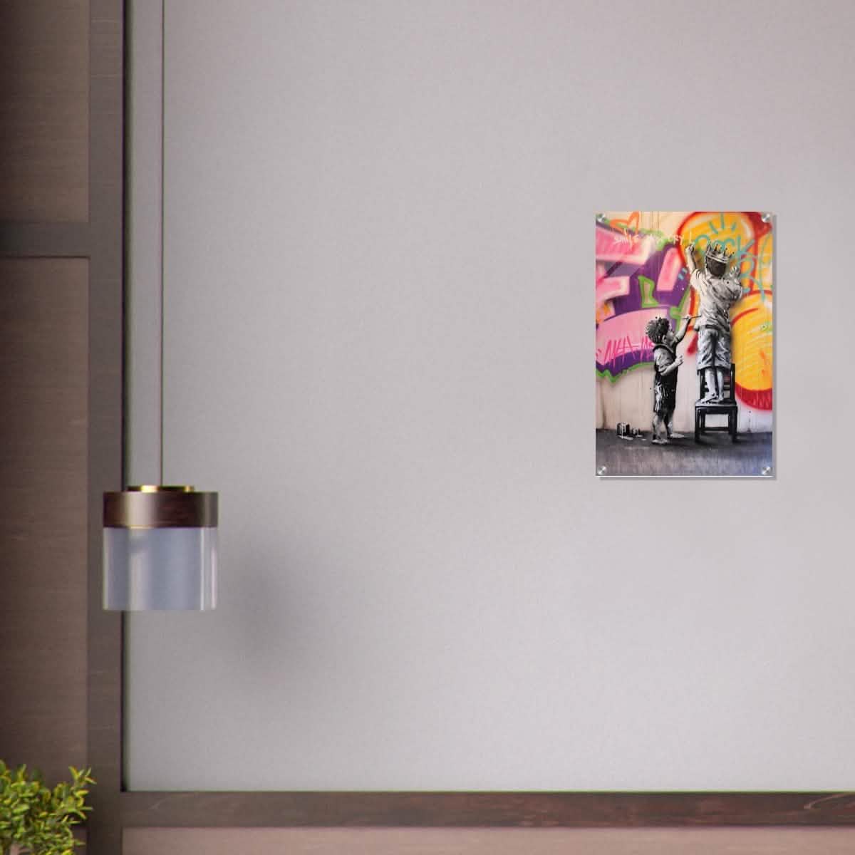 Da Vinci Modern Wall Art | Street Art - Acrylic Print - 40x60 cm / 16x24″ -