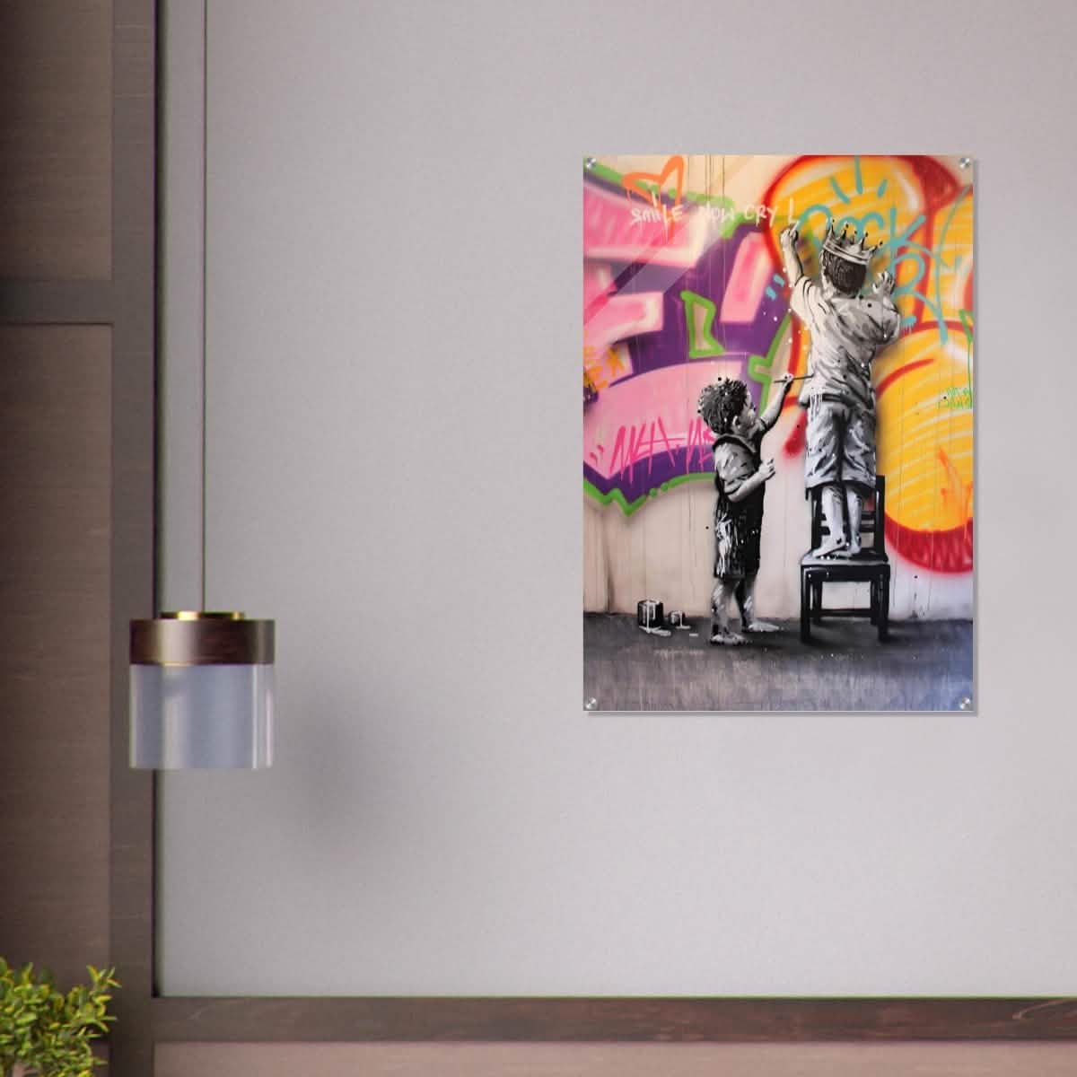 Da Vinci Modern Wall Art | Street Art - Acrylic Print - 70x100 cm / 28x40″ -