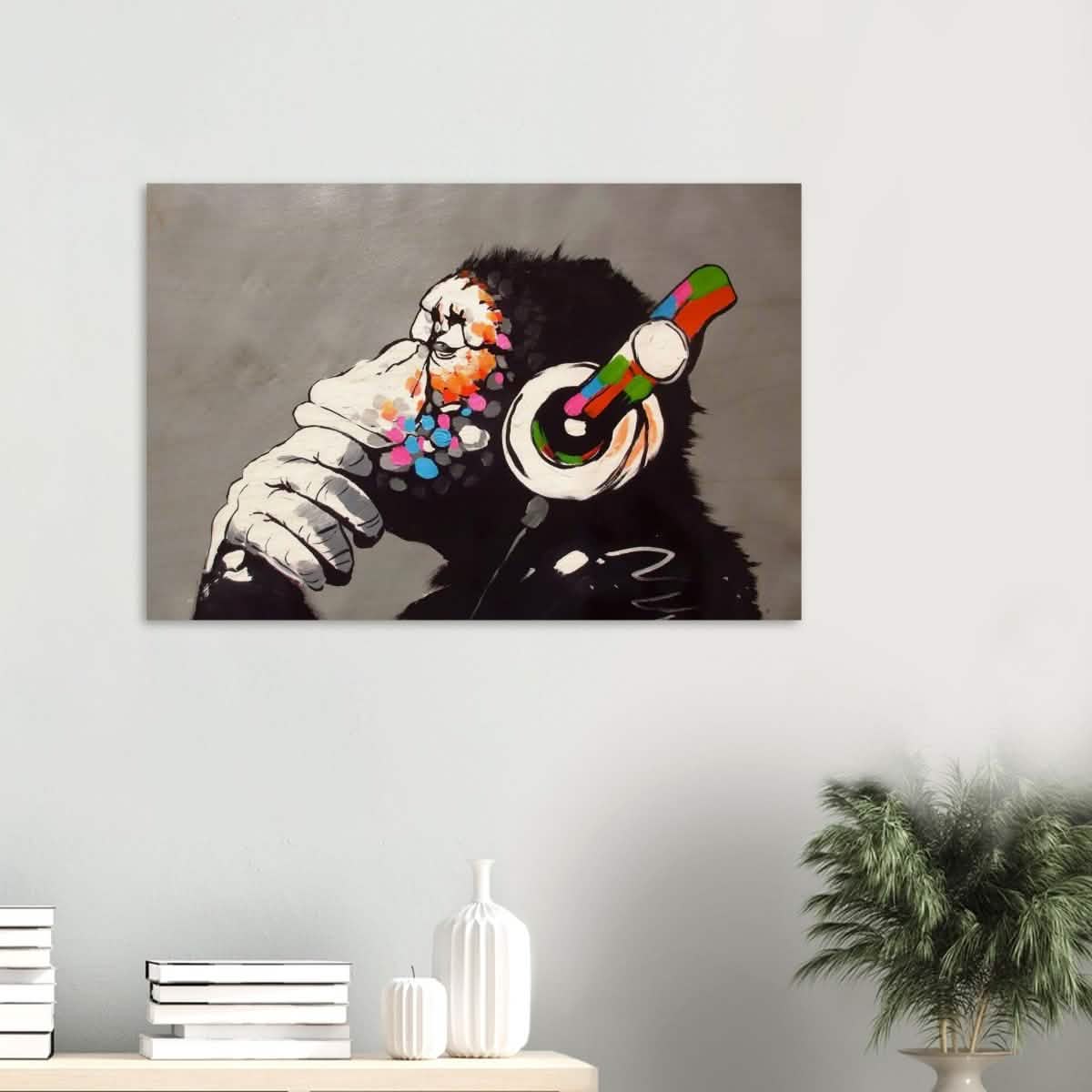 Da Vinci Modern Wall Art | Street Art - Wood Prints - 60x90 cm / 24x36″ - 10 mm