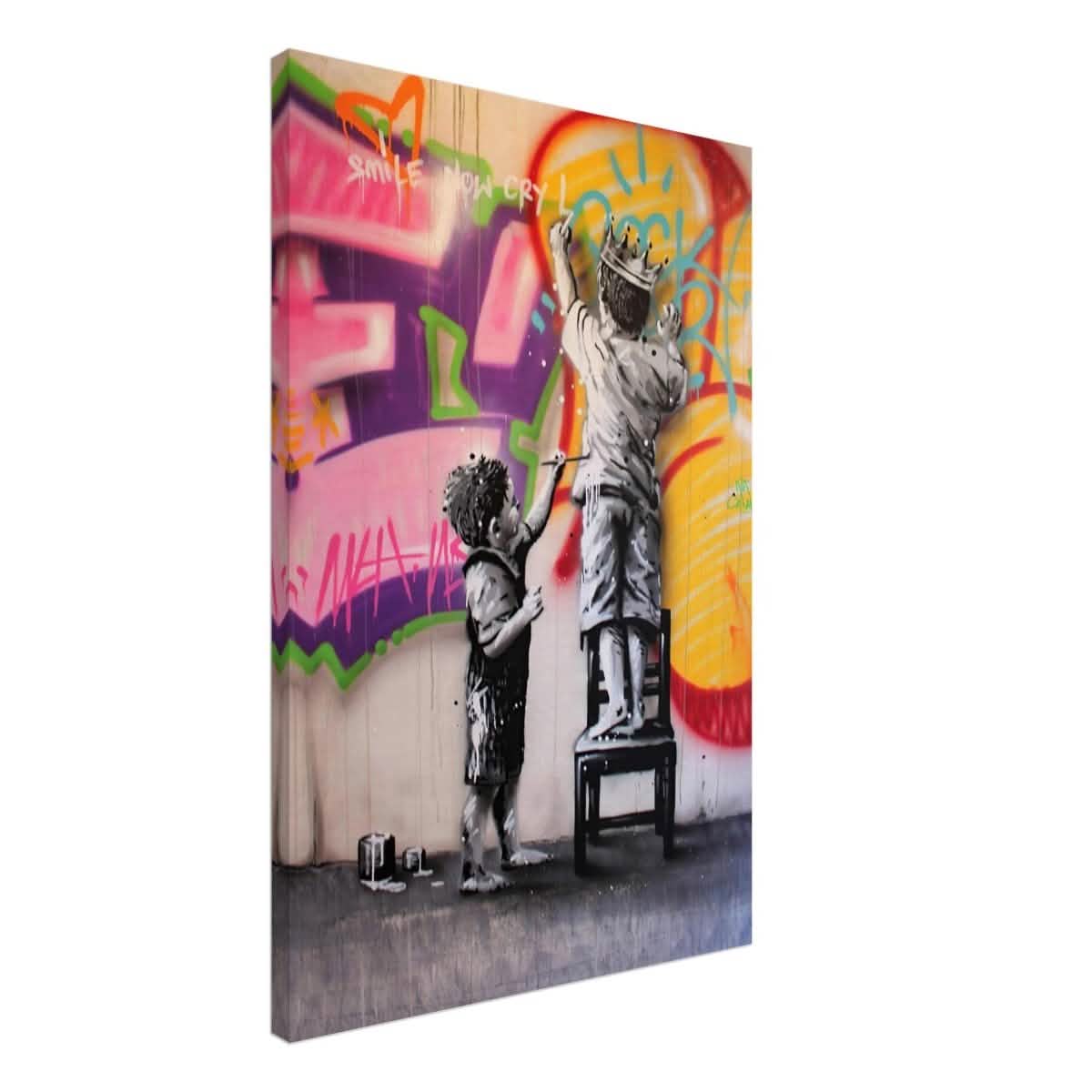 Da Vinci Modern Wall Art | Street Art - Canvas - 60x90 cm / 24x36″ - Thick