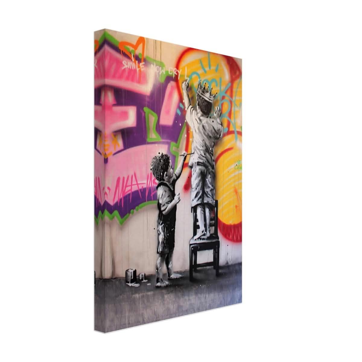 Da Vinci Modern Wall Art | Street Art - Canvas - 30x45 cm / 12x18″ - Thick