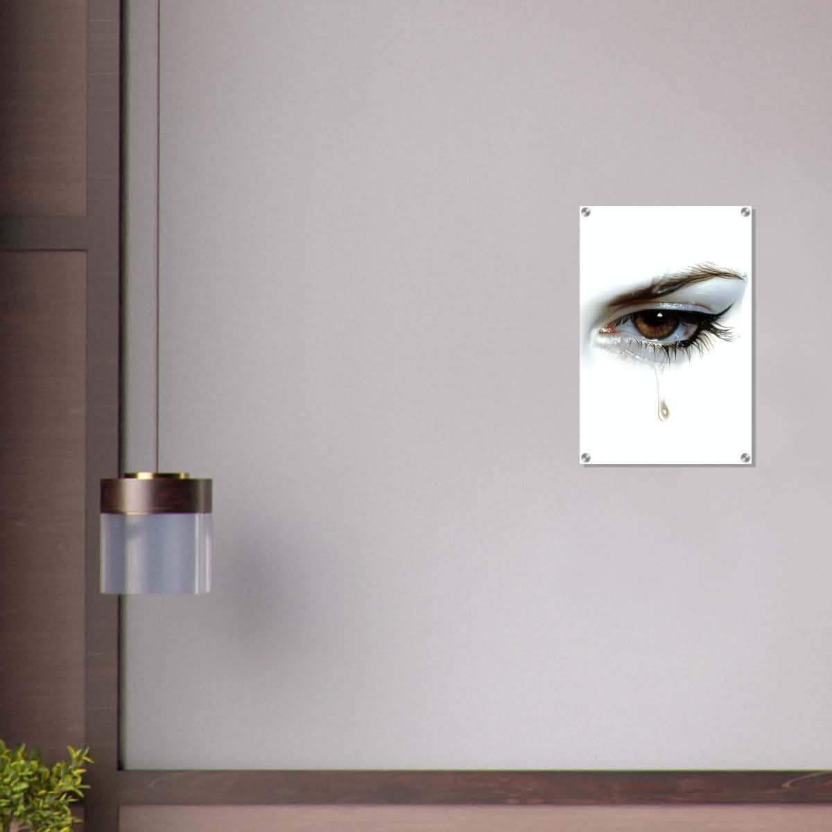 Da Vinci Modern Wall Art | Tears - Acrylic Print - 40x60 cm / 16x24″ -